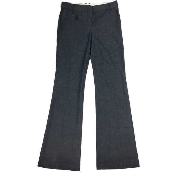 BCBGMaxAzria Pants - BCBGMaxAzria Blue Denim Carla Slim Flare Trouser